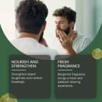 Beard Oil Growth with Biotin & Natural Extracts - Microneedle Roller Compatible