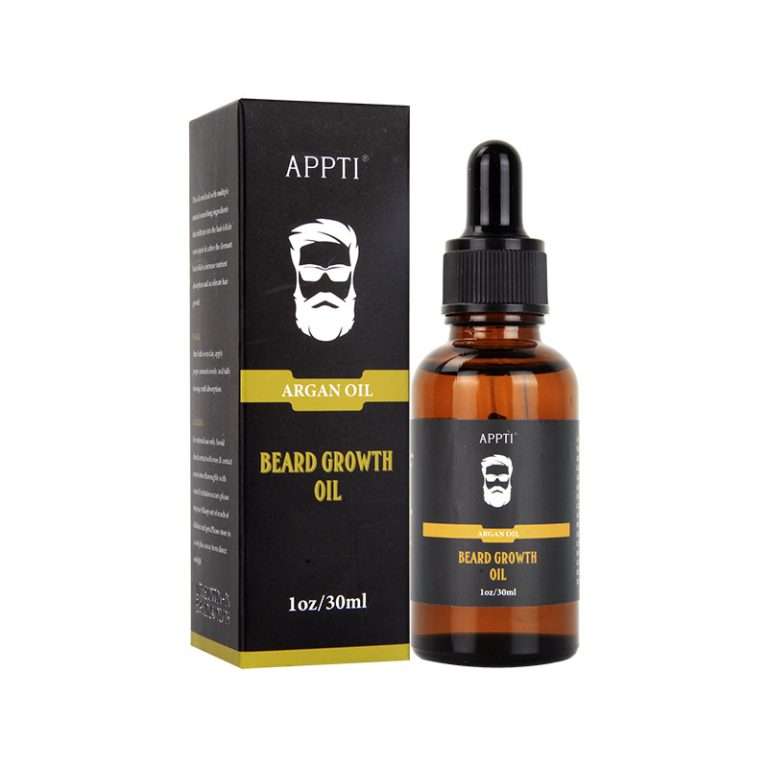 Beard Oil Growth with Biotin & Natural Extracts - Microneedle Roller Compatible