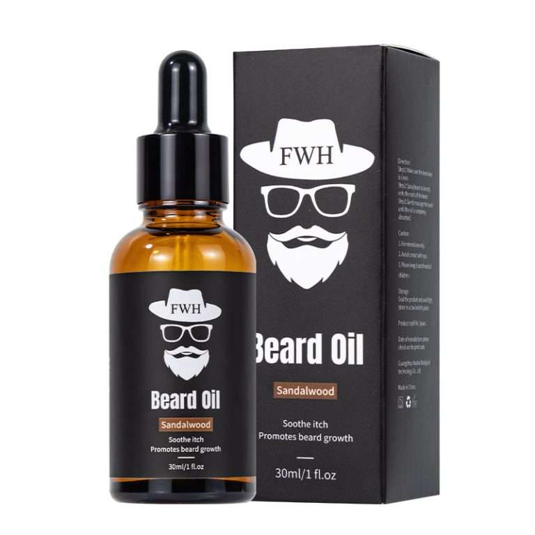 Sandalwood Infused Beard Oil - Premium Export Grade Men's Grooming Essential